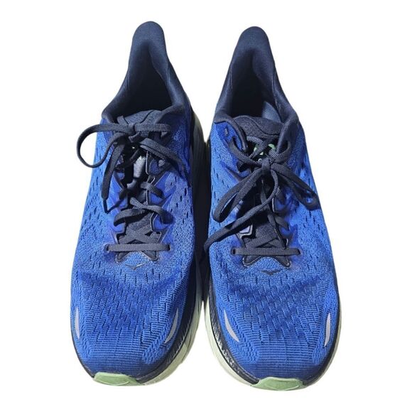 HOKA ONE ONE Blue Clifton 8 Road Running Shoes Sneakers - Size 12D - Picture 2 of 8